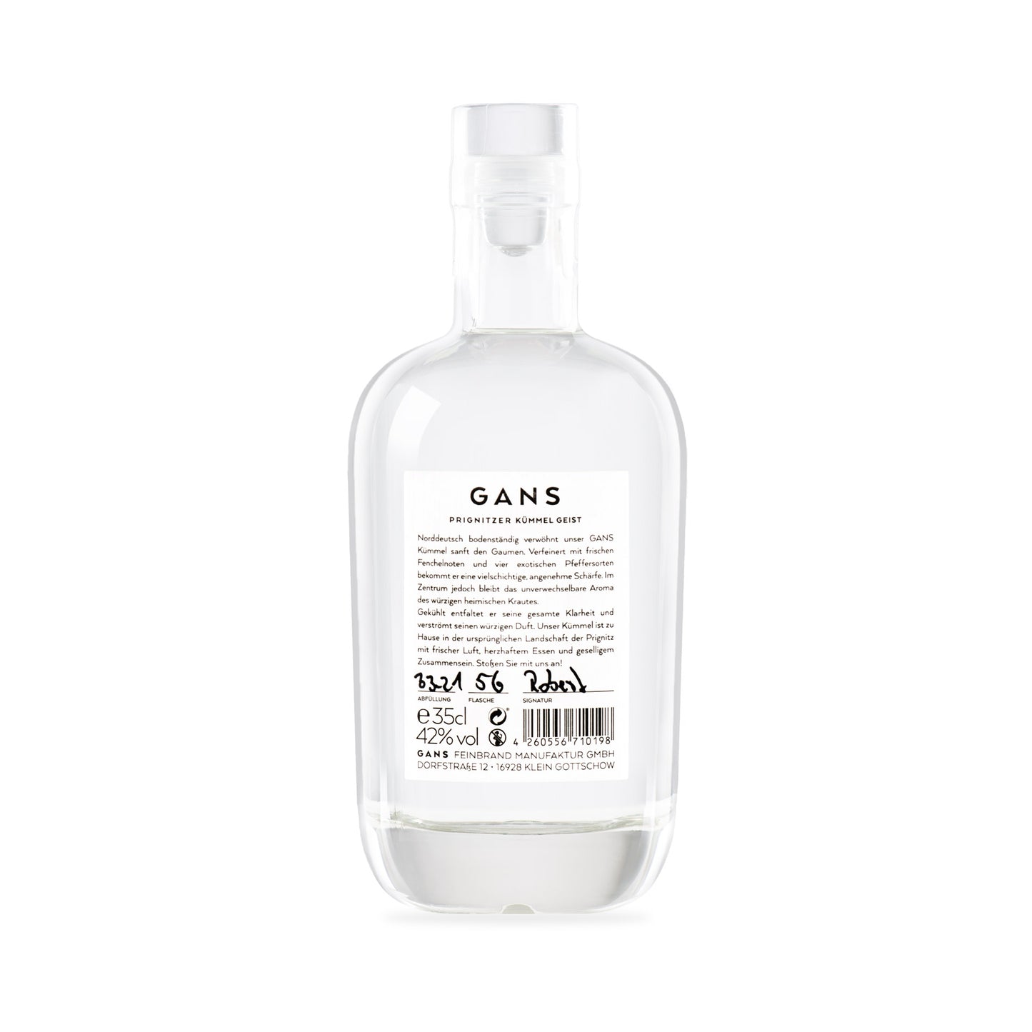 GANS Kümmel Geist 350 ml