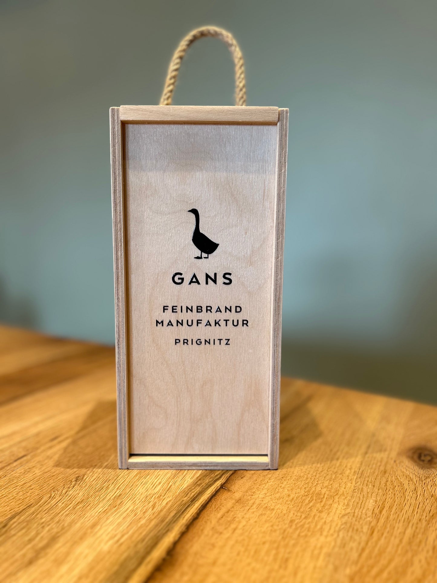 GANS Geschenkbox aus Holz