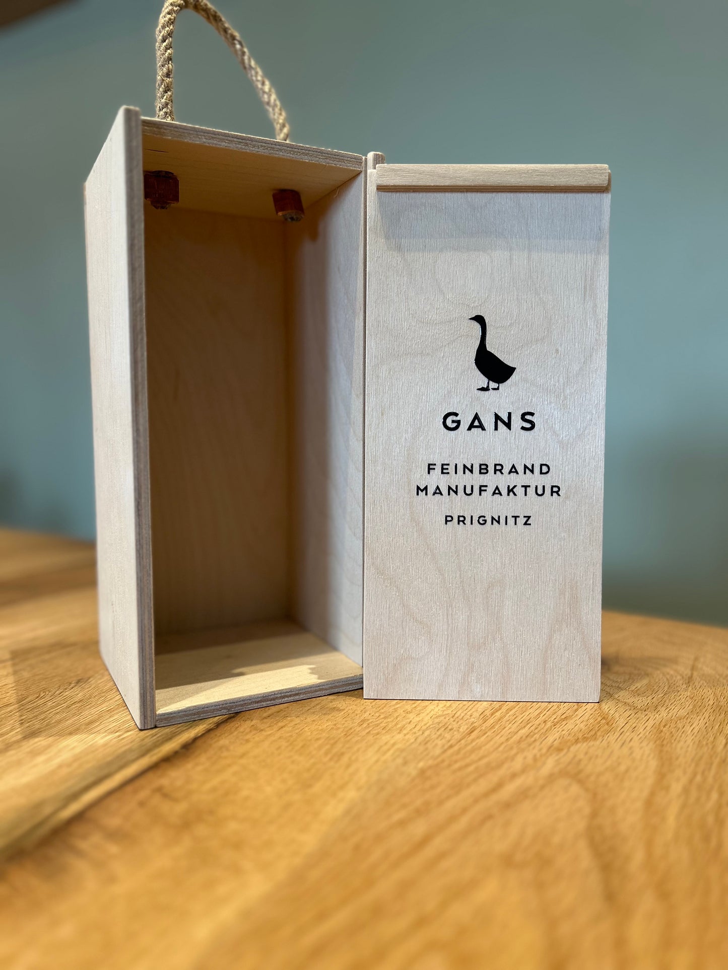 GANS Geschenkbox aus Holz