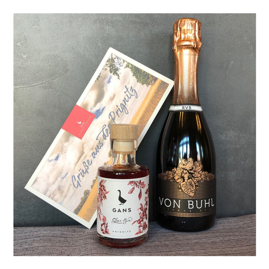 GANS Sloe Gin & Reichsrat von Buhl Reserve Brut Geschenkset