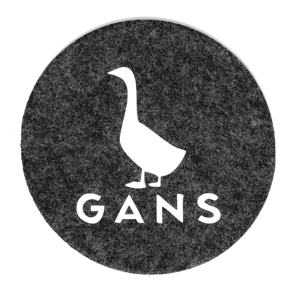 GANS Filzuntersetzer rund