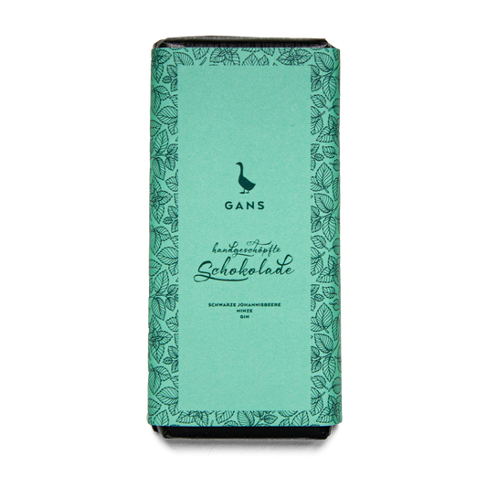 GANS Schokolade gefüllt mit Gin 75 g